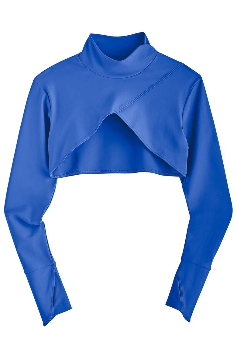 Women's Kaycos Swim Shrug, UPF 50+ Sun Protection, Alternate, color, Baja Blue