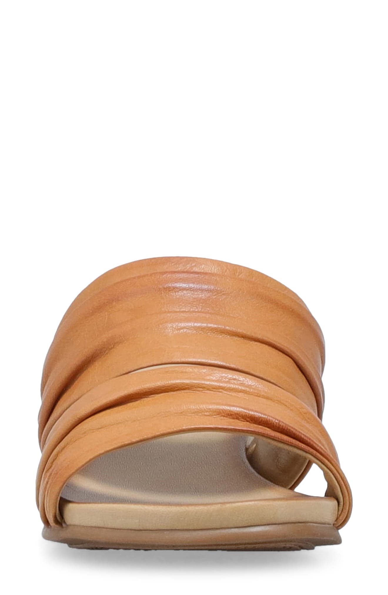 Terrie Slide Sandal, Alternate, color, BRANDY