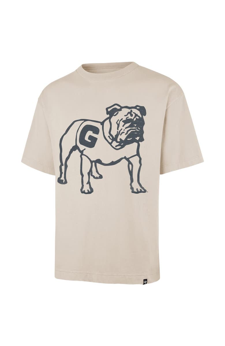 '47 Men's '47 Cream Georgia Bulldogs Ravine Foundation T-Shirt, Alternate, color, 