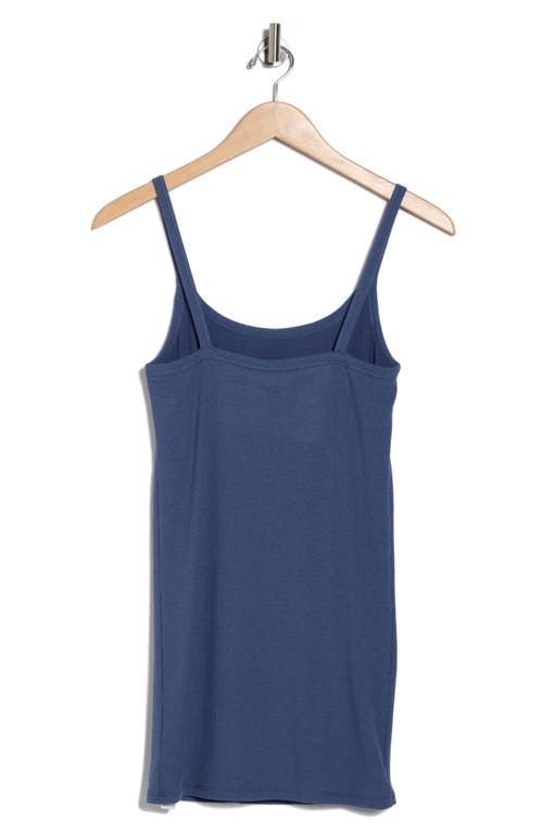 Florence By Mills Ribbed Cami Minidress With Shorts In Blue