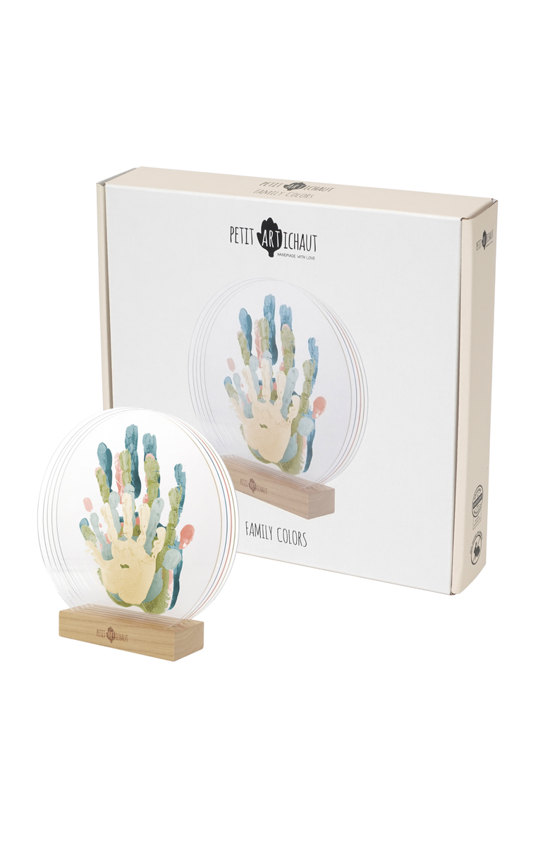 Petit Artichaut Family Colors - Colorful Family Print Art Kit, Home Decor 
Birth Gift, Main, color, 