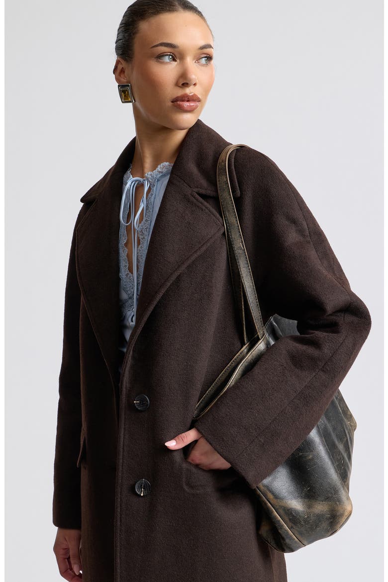 Walker Long Coat, Alternate, color, SABLE