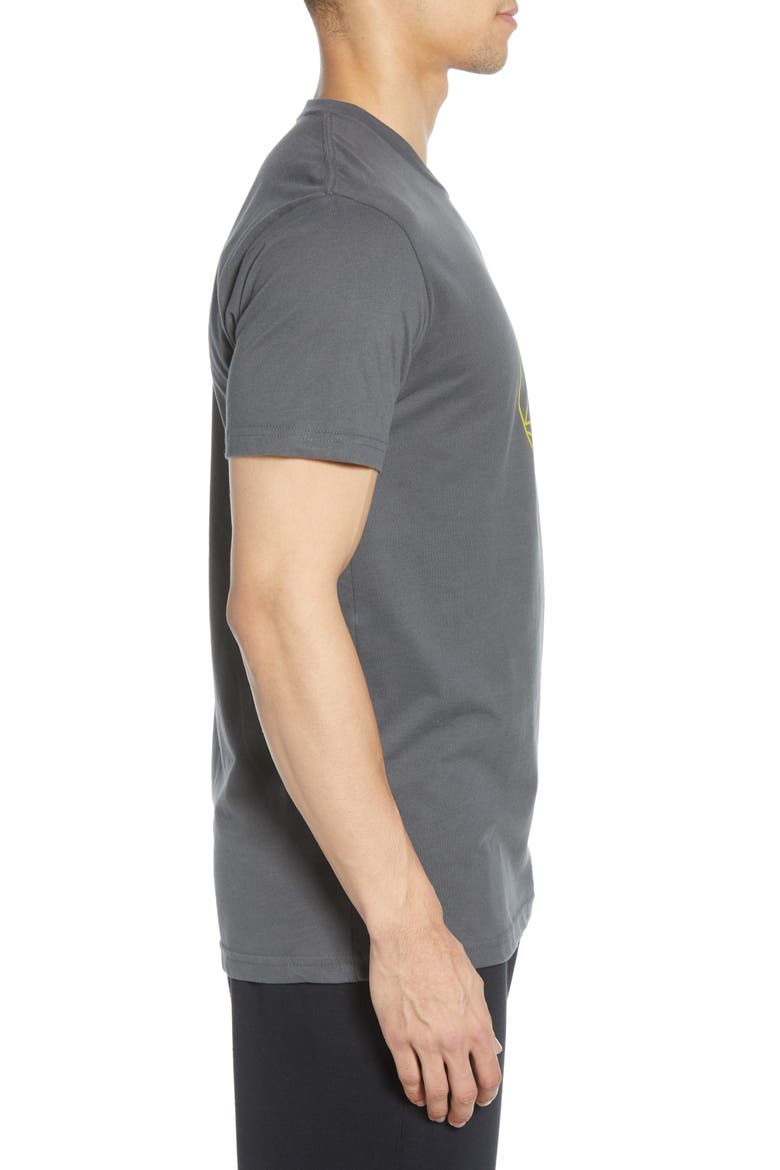The Rise The Shine Graphic T-Shirt, Alternate, color, CHARCOAL