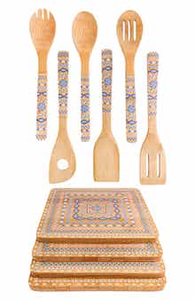 BergHOFF 10-Piece Bamboo Utensil & Trivet Set