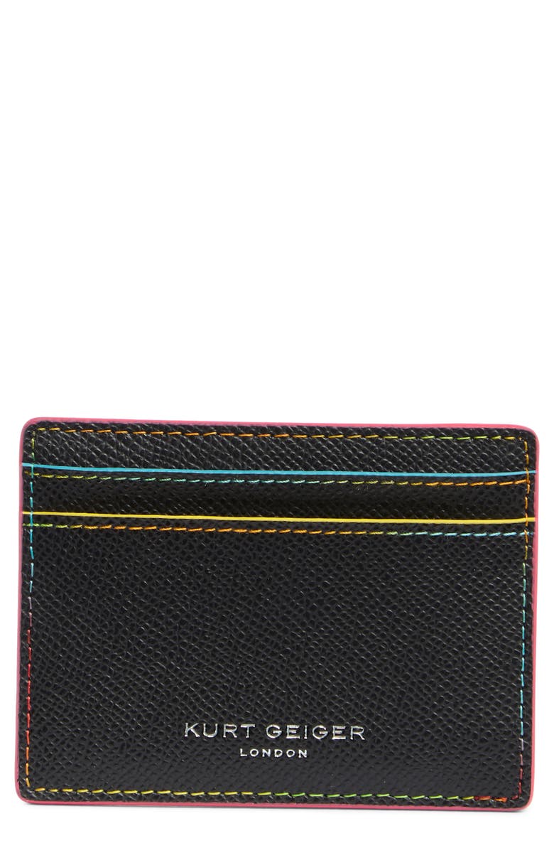 Kurt Geiger London Richmond Card Wallet, Main, color, Black