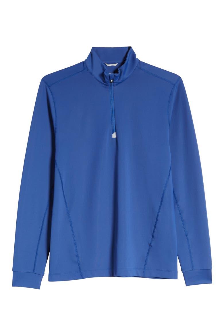 Traverse Stretch Quarter Zip Pullover, Alternate, color, TOUR BLUE