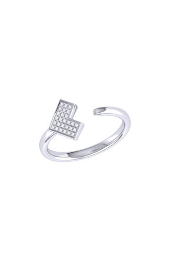 Luvmyjewelry Home One Way Open Ring In Metallic
