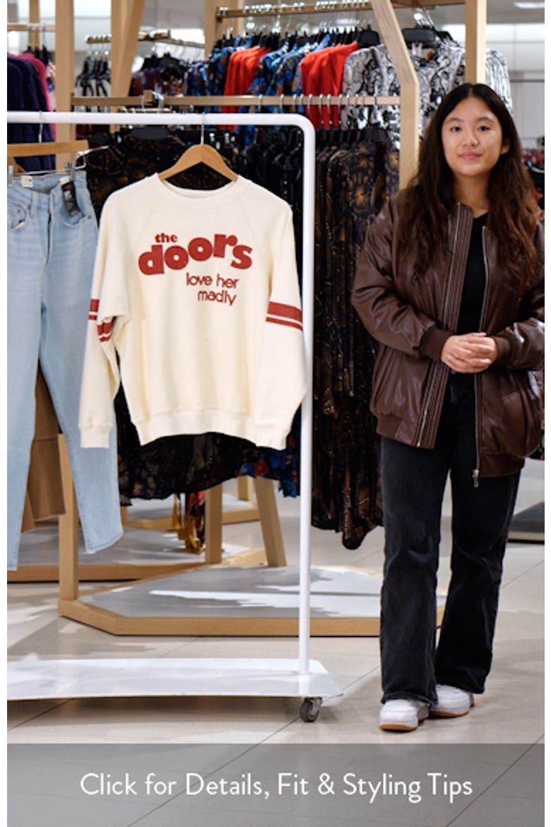 The Doors Love Her Madly Cotton Graphic Sweatshirt video
