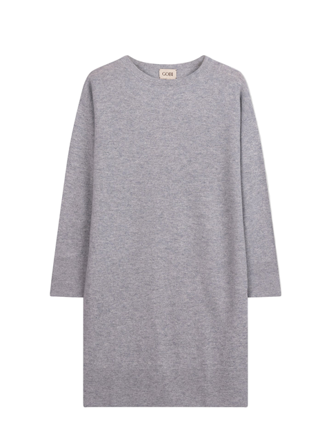 C-Neck Knit Dress