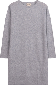 Gobi Cashmere C-Neck Knit Dress