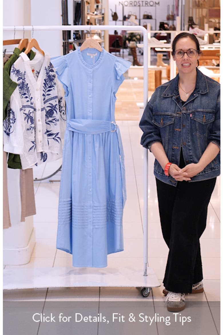 Odessa Belted Midi Dress video