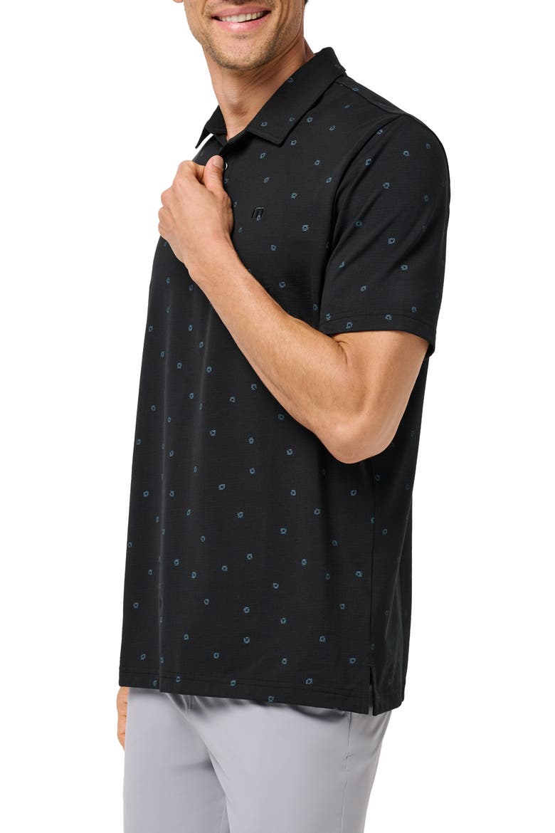 Performance Jersey Polo, Alternate, color, BLACK