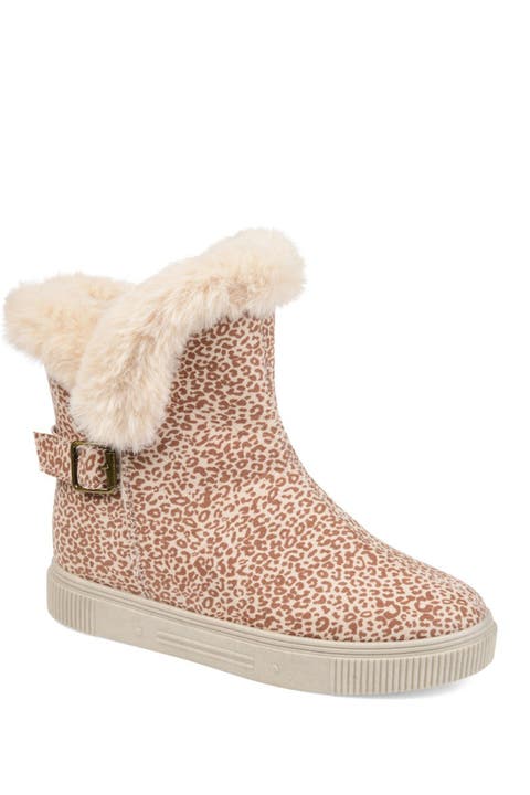 JOURNEE Sibby Faux Fur Lined Boot