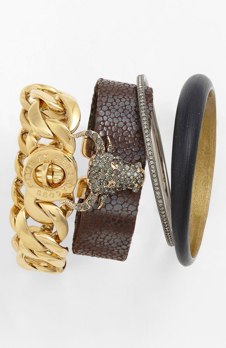 Nadri Crystal Bangle, Alternate, color,