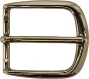 Trafalgar 35mm Solid Brass Italian Classic Rounded Harness Belt Buckle