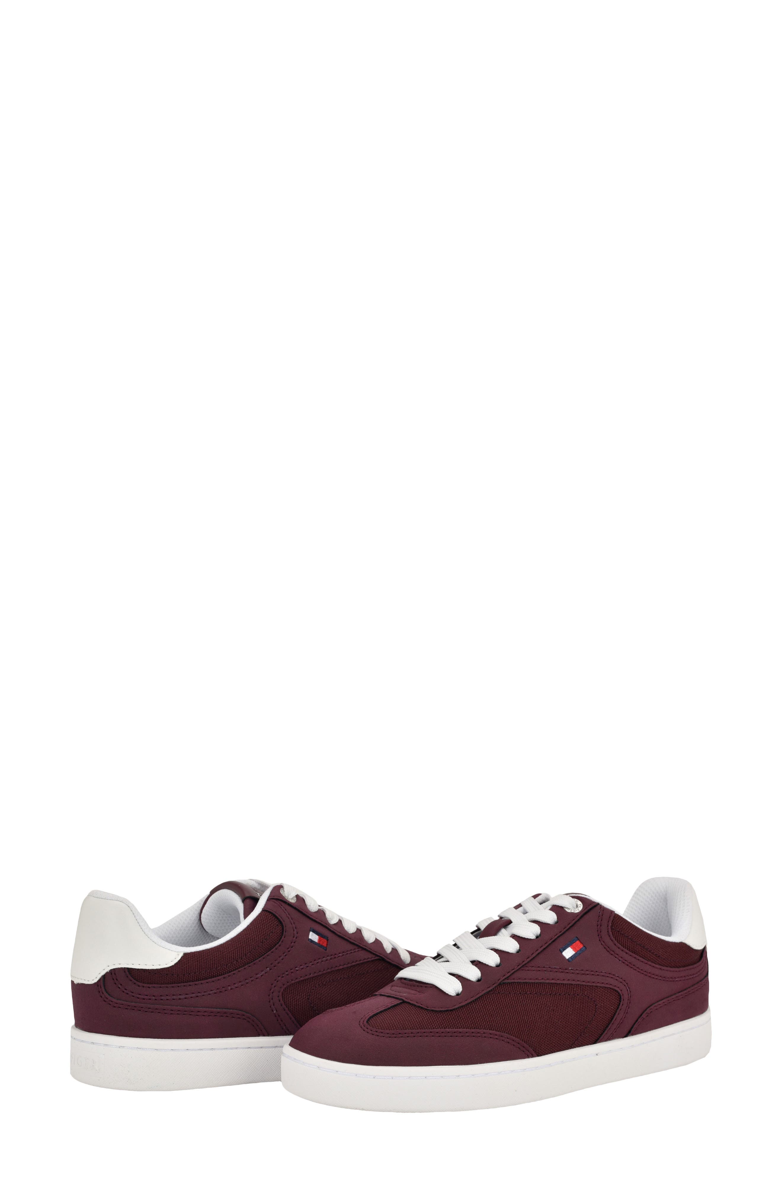 Righton Lace Up Sneaker, Alternate, color, DEEP ROUGE