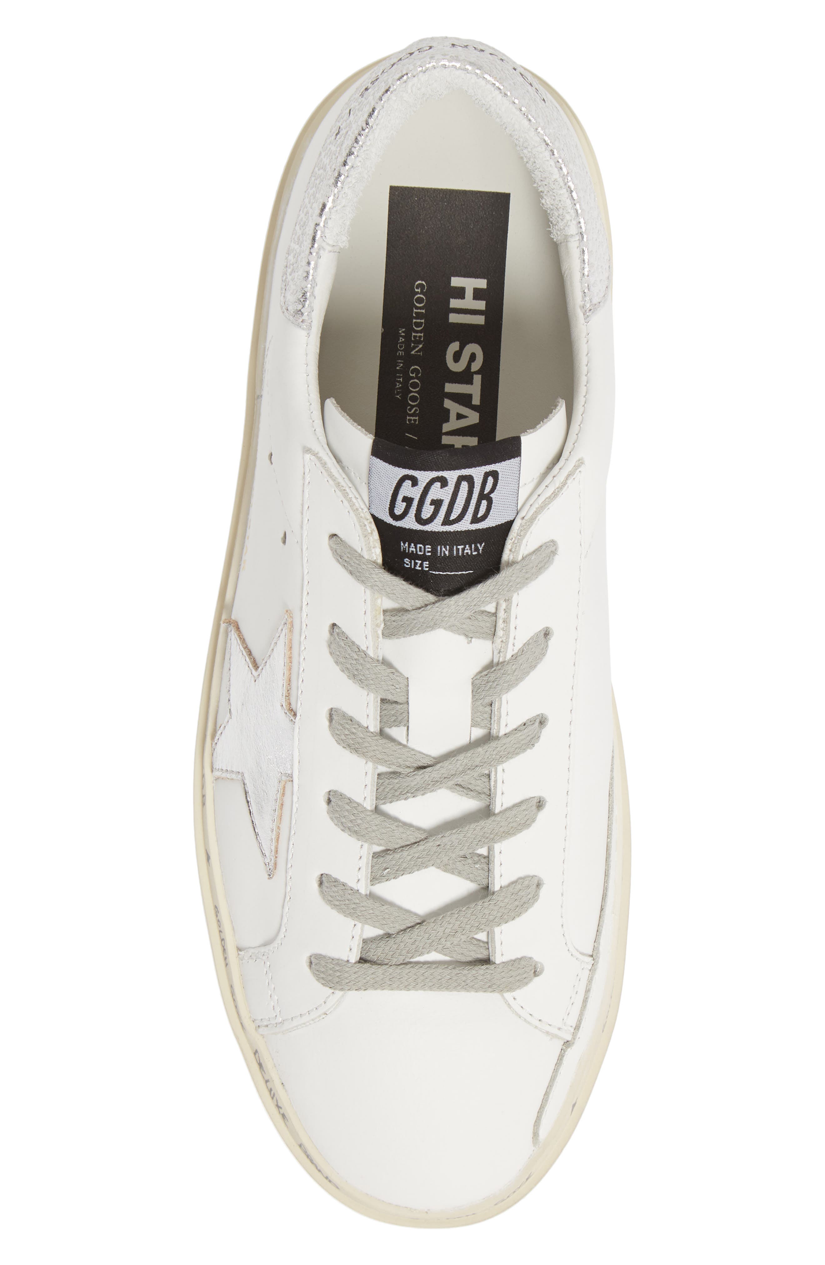 Golden Goose Hi Star Platform Sneaker, Alternate, color, 