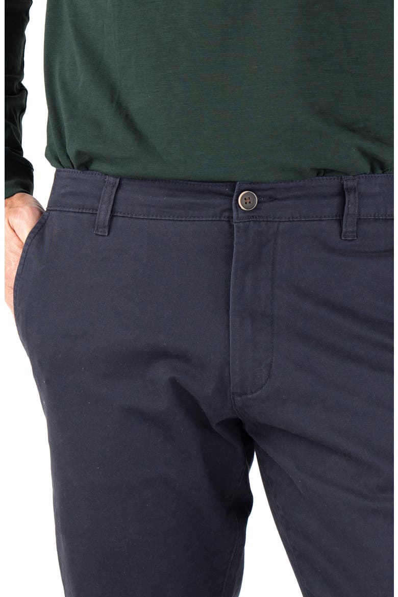 Straight Leg Stretch Cotton Twill Chino Pants, Alternate, color, NAVY BLAZER