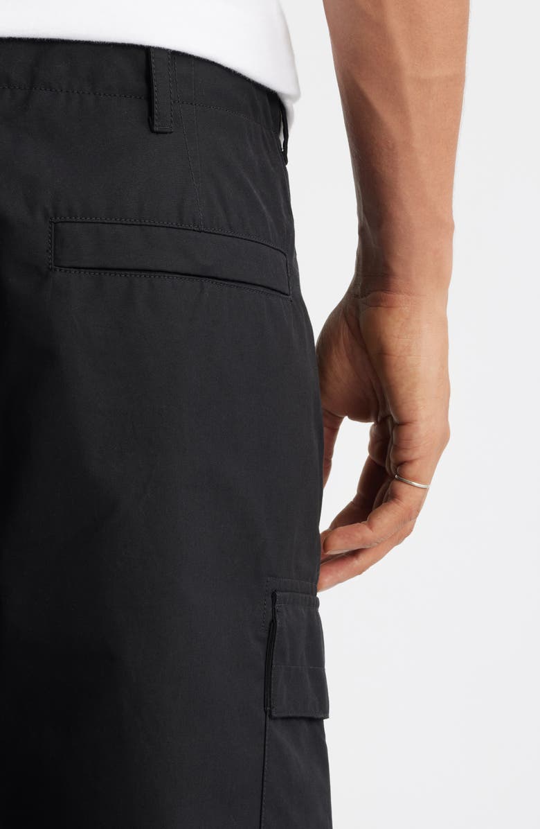 Stone Island Ghost Cotton Cargo Pants, Alternate, color, V0029 Black