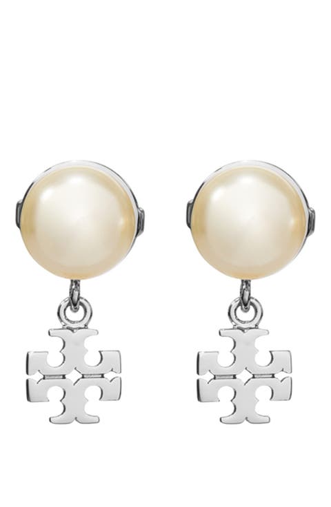 Moondance Faux Pearl Drop Earrings