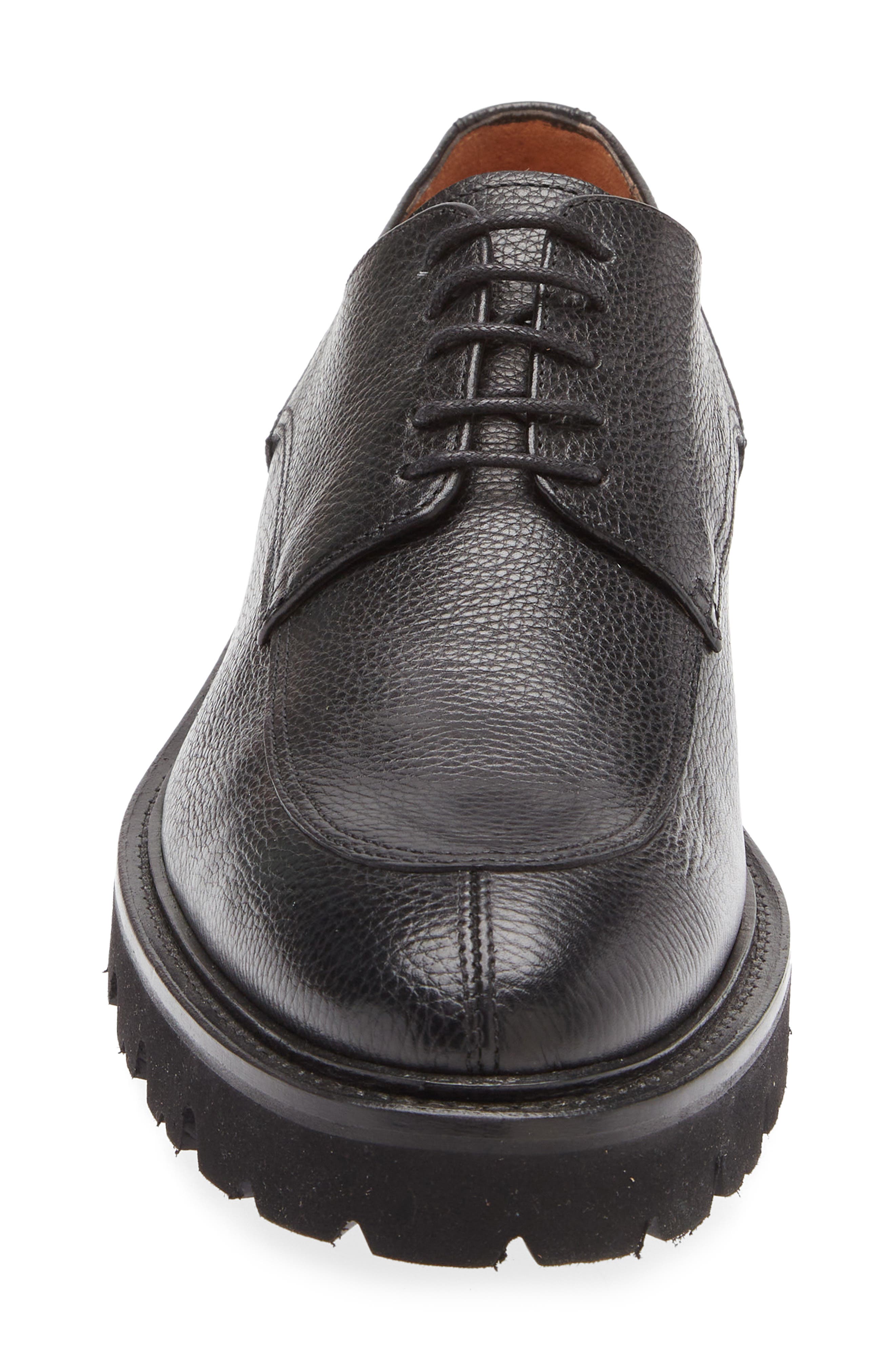 Gentle Souls Lagos Lug Sole Derby, Alternate, color, Black