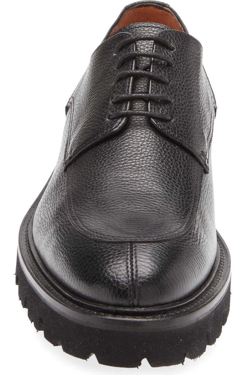 Gentle Souls Lagos Lug Sole Derby, Alternate, color, Black