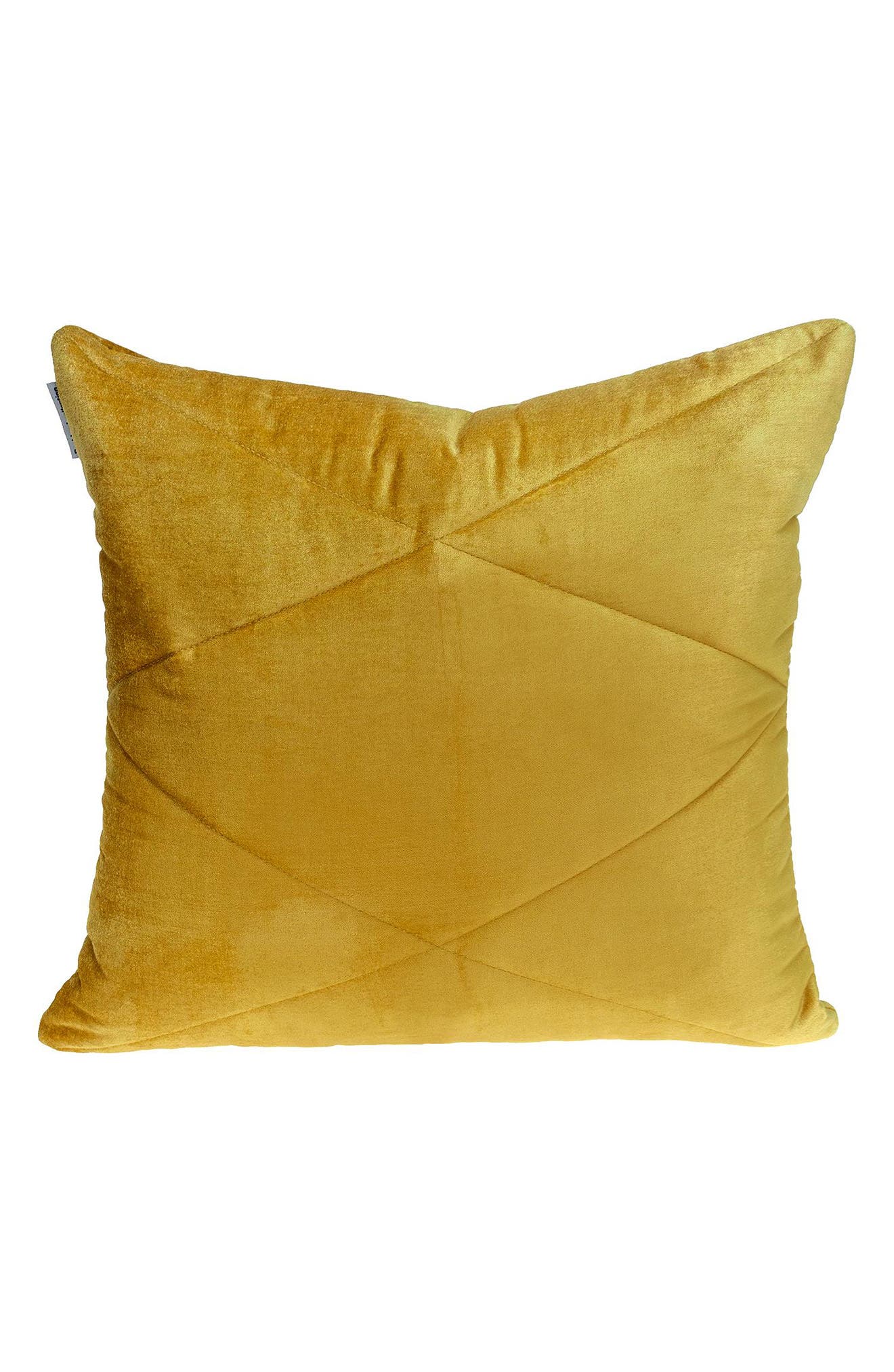 PARKLAND COLLECTION Koko Transitional Yellow Throw Pillow
