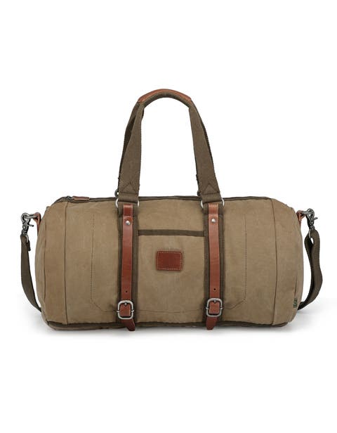 Forest Canvas Pocket Duffle Bag