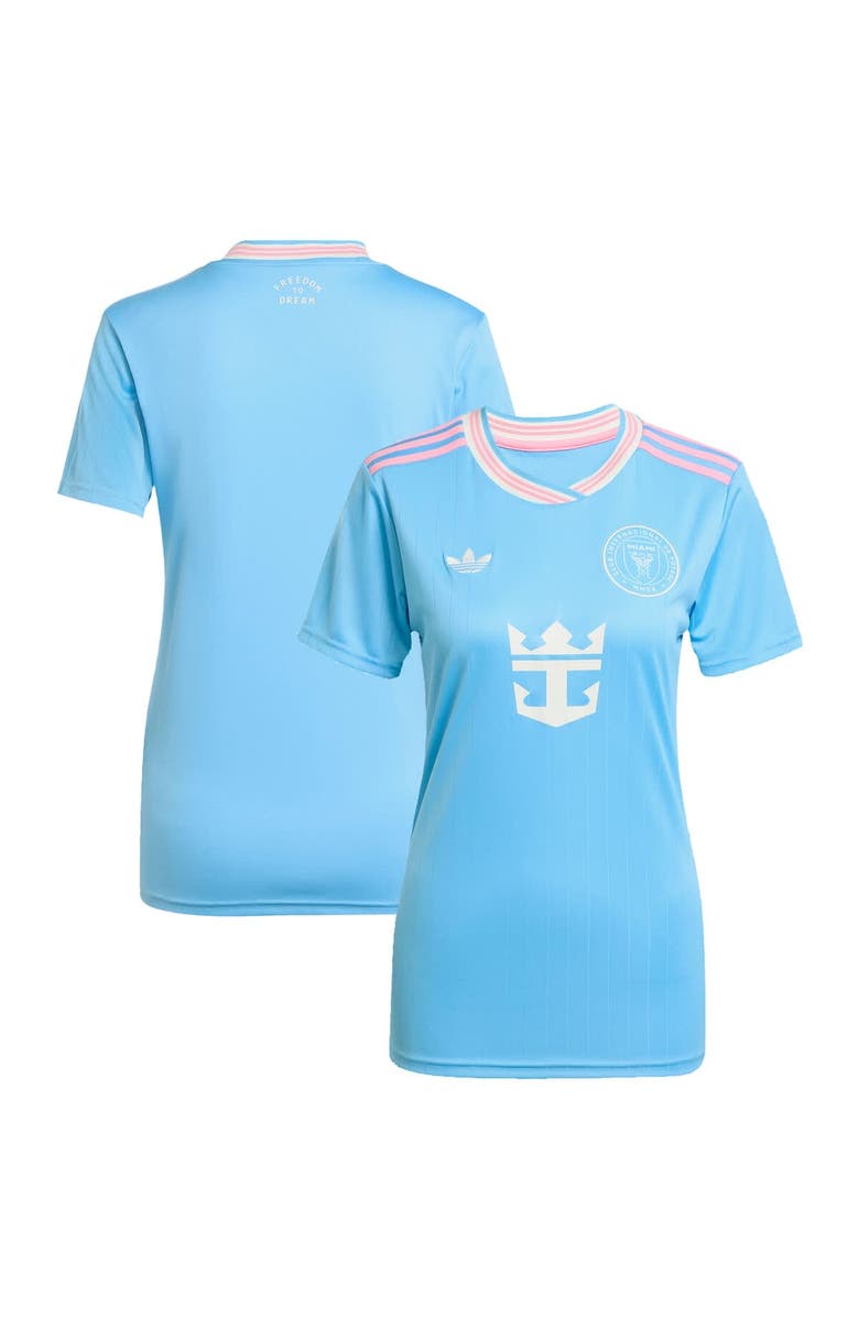 adidas Originals Women's adidas Originals  Blue Inter Miami CF 2025 Third Replica Jersey, Alternate, color, Blue