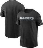 Nike Men's Nike Black Las Vegas Raiders Team Wordmark T-Shirt
