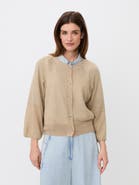 Masai Copenhagen Malakker Balloon Sleeve Knit Cardigan