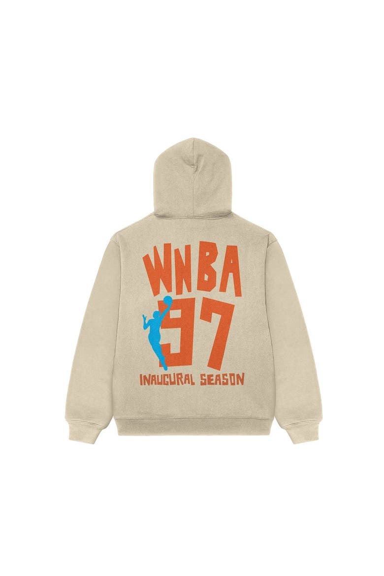 Unisex Playa Society  Oatmeal WNBA Established Hoodie, Alternate, color, Oatmeal