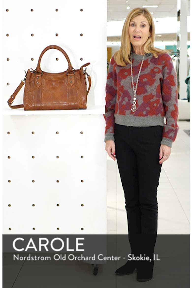 'Melissa' Washed Leather Satchel video