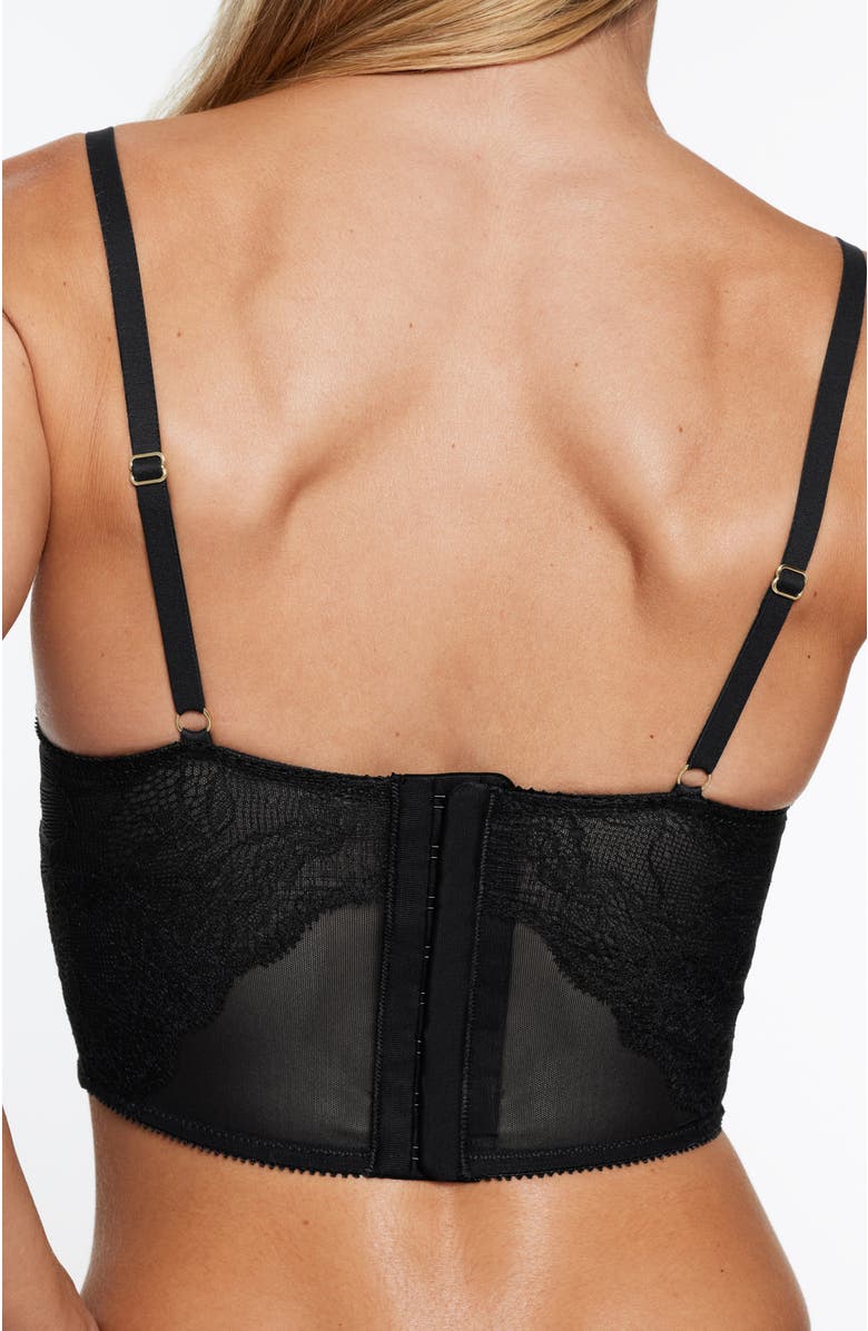 Pepper Lace Corset Top, Alternate, color, Black
