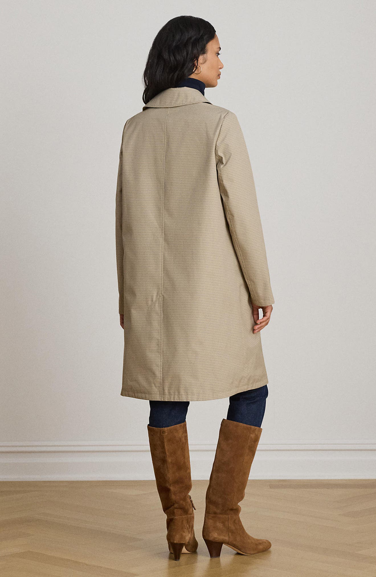 Reversible Balmacaan Raincoat (Women) | Nordstrom