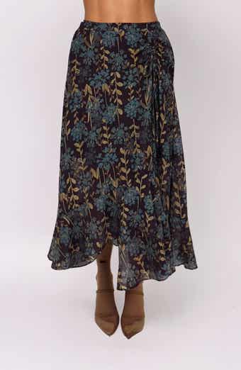 MELLODAY Organza Midi Skirt