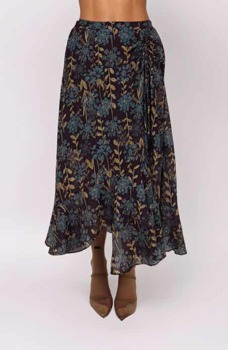 MELLODAY Organza Midi Skirt