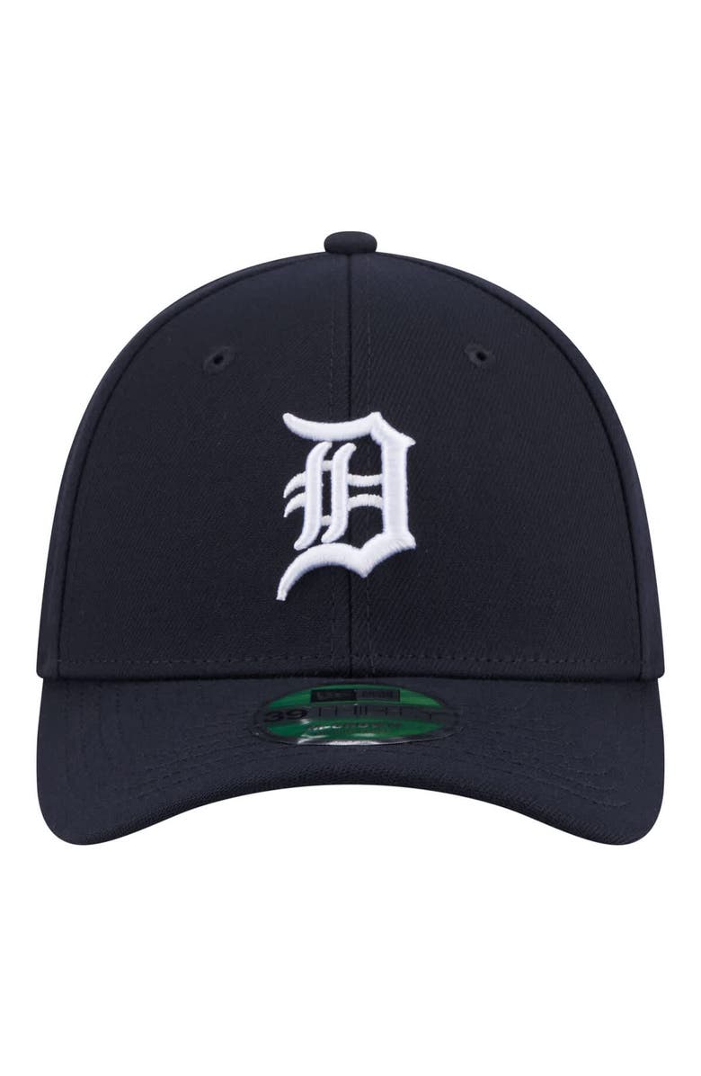 New Era Men's New Era  Navy Detroit Tigers Player Replica 39THIRTY M-Crown Flex Hat, Alternate, color, 