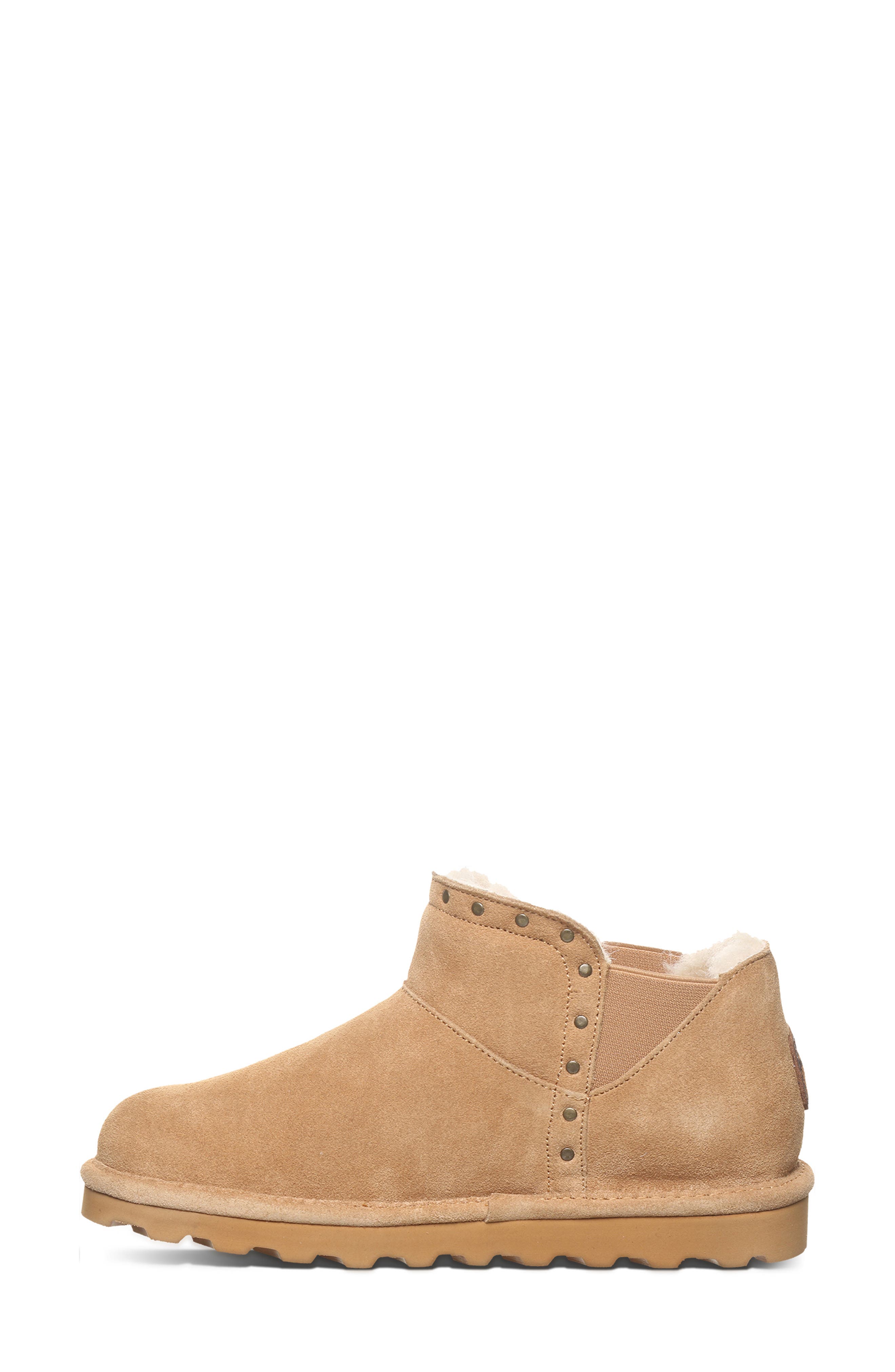 BEARPAW Lottie Studded Bootie, Alternate, color, Iced Coffee
