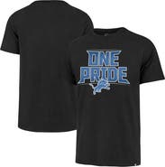 '47 Men's '47 Black Detroit Lions Regional Franklin T-Shirt