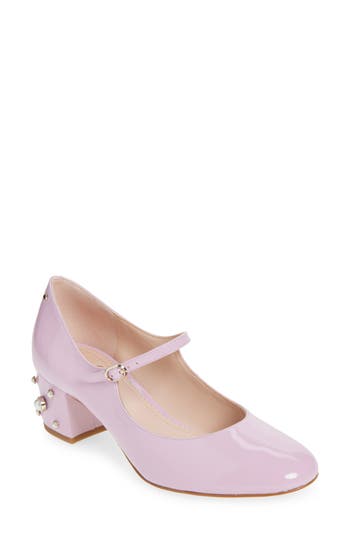 Shop Kate Spade New York Eleni Mary Jane Pump In Quartz Pink