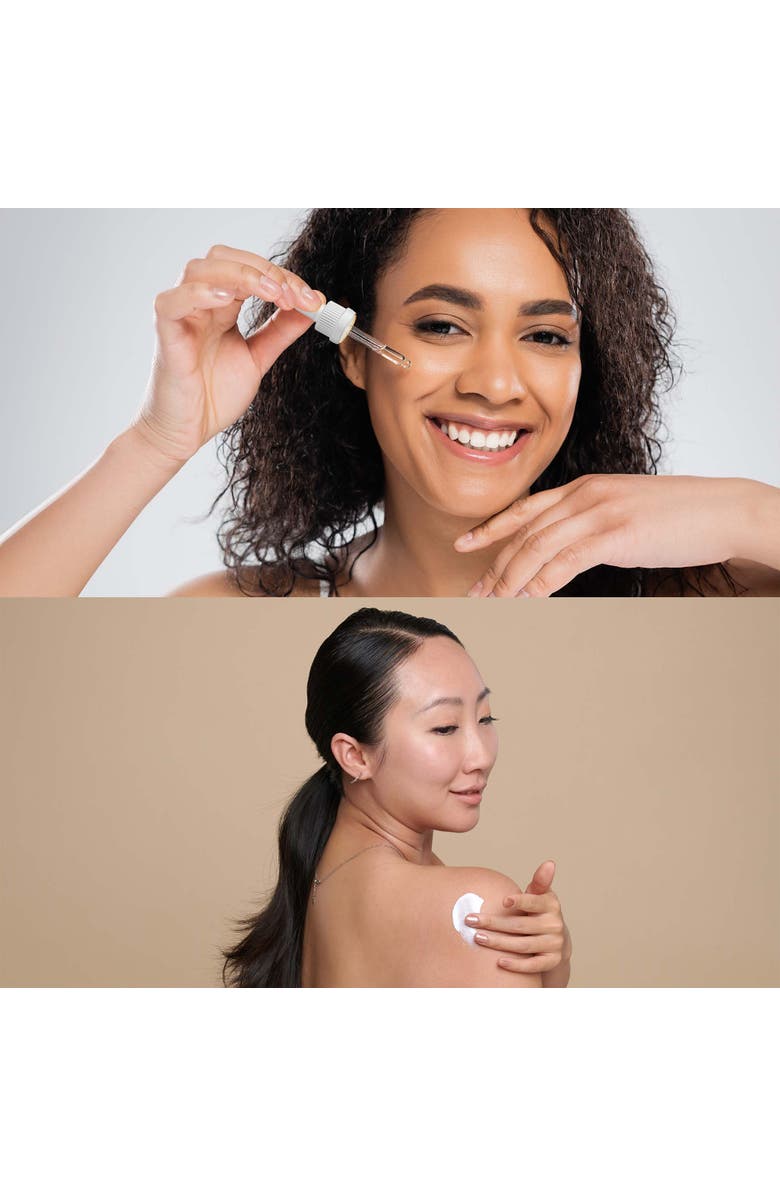 PURSONIC Ultimate Skin Care Duo Anti Cellulite & Muscle Relaxation Hot Cream + Anti-Aging Serum Set, Alternate, color, 