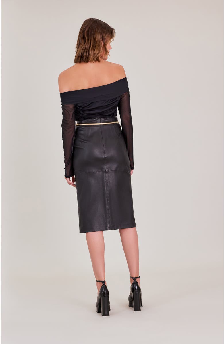 Anne Fontaine Davis T-Shirt, Alternate, color, Black