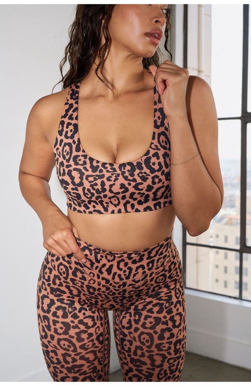 Vitality Pulse Core Bra In King Cheetah