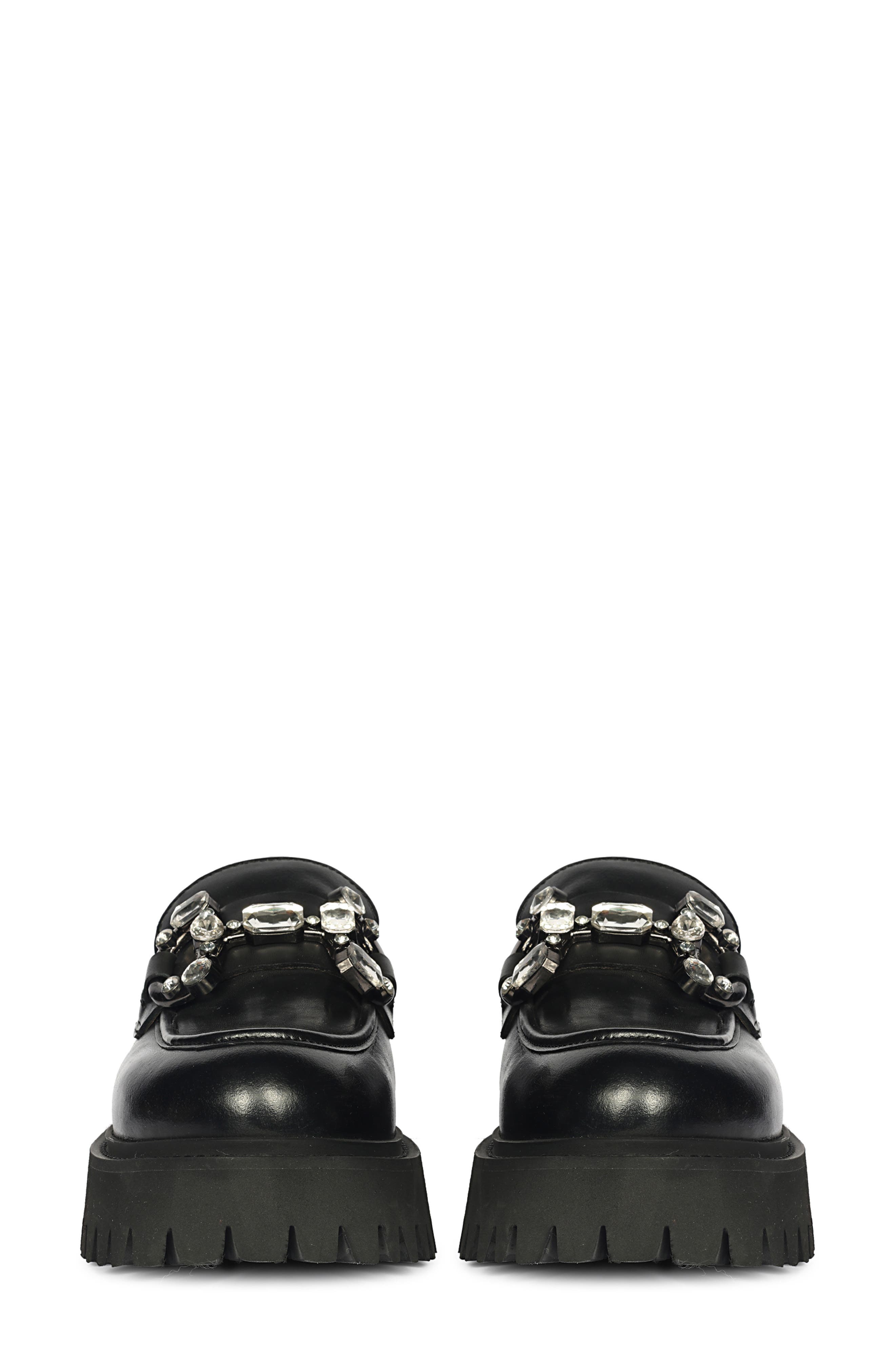 SAINT G Feri Platform Loafer, Alternate, color, Black