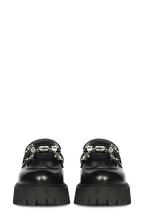 Saint G Feri Platform Loafer In Black