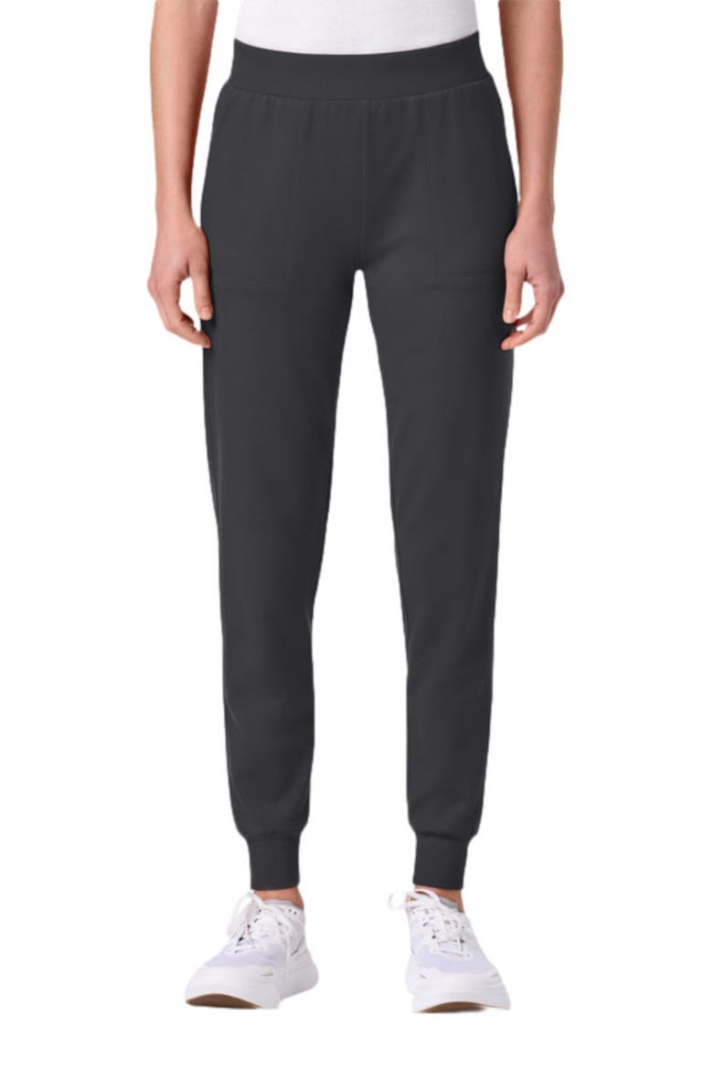 UltraLAST Essential Performance Women's 6-Pocket Scrub Set, Alternate, color, Pewter