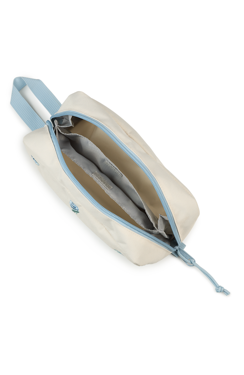 Jansport Perfect Pouch, Alternate, color, Moon Flower/Blue/Green