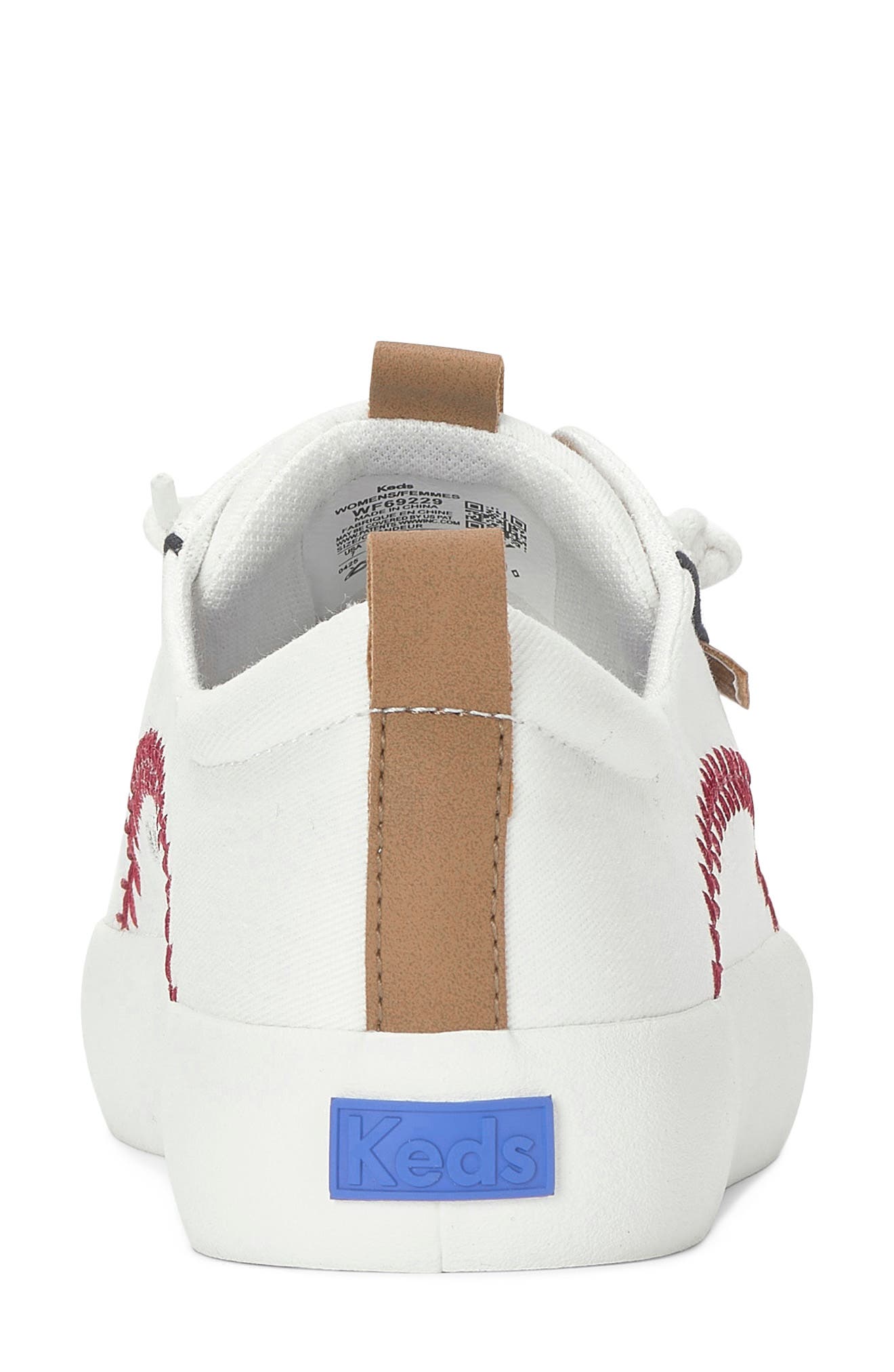 Keds<sup>®</sup> Kickback Slip-On Sneaker, Alternate, color, Snow White