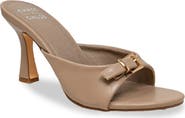 CHASE AND CHLOE Iridessa Buckle Slide Sandal